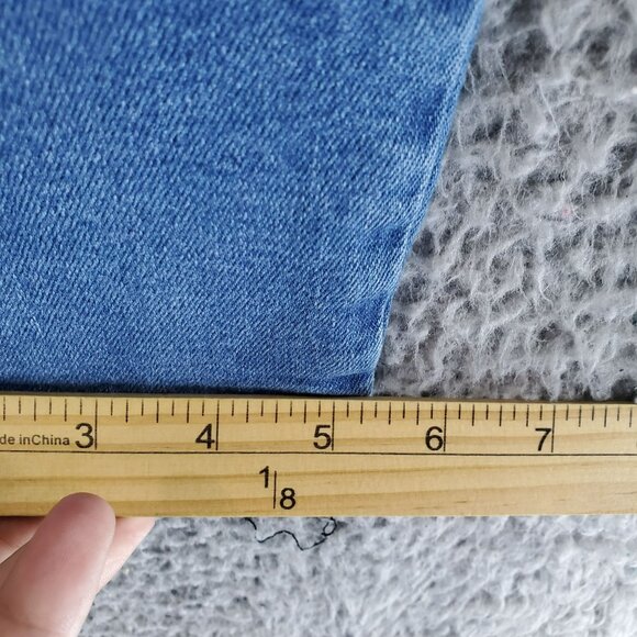 LC Waikiki Jeans Womens 30 Blue Slim Mom Style Mid-Rise Cotton Blend Denim - Picture 8 of 12